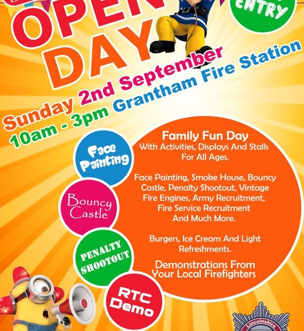 GB0LFR – Grantham Fire Station Open Day